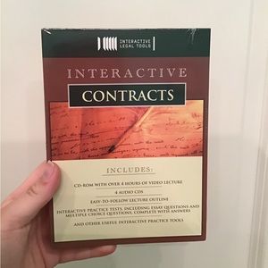 Contracts Interactive CD for Law Studying